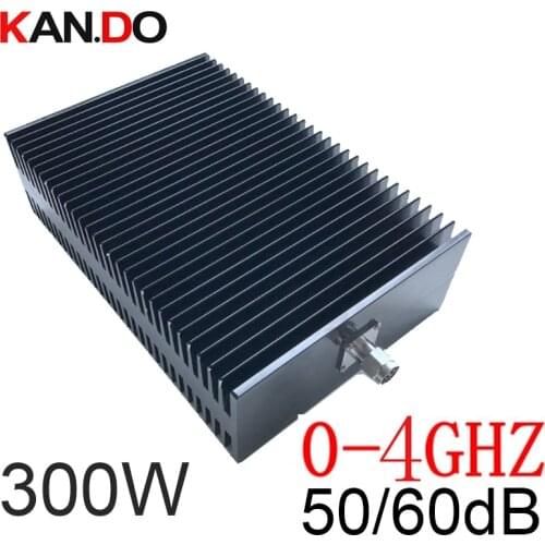 4GHZ 300W RF attenuator N male to N female DC-4Ghz 50-60DB attenuation RF COAXIAL jack Attenuator communication converter
