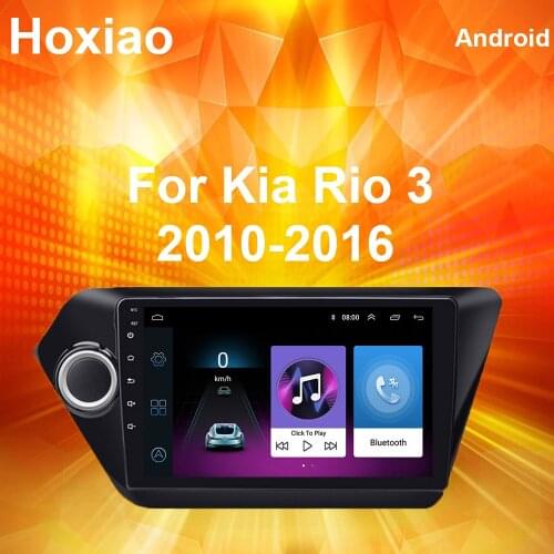 Android 8.1 2din Car Radio Multimedia Player For Kia RIO 3 4 2010 2011 2012 2013 2014 2015 2016 2017 2018 9'' Car Video Player