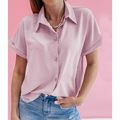 CHAMSGEND Black Blouses