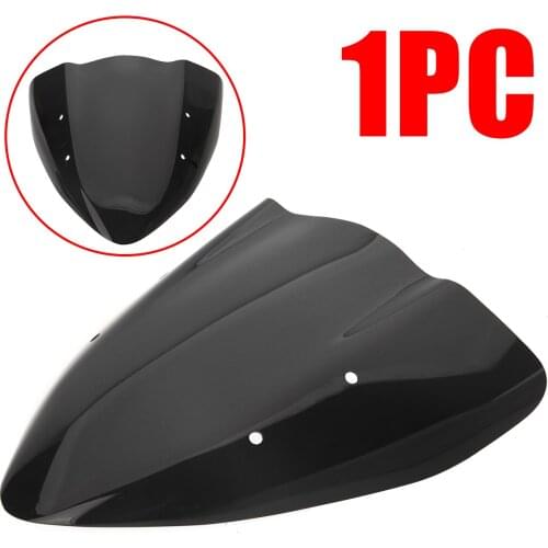 For Kawasaki Z 1000 2003-2006 1PC Motorcycle Windscreen Windshield Black ABS Plastic Wind Shield Treyues