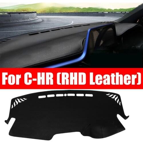 For toyota c-hr chr c hr 2018-2021 RHD LHD Accessories Car Dashboard Avoid light pad Instrument platform desk cover Mat Carpet