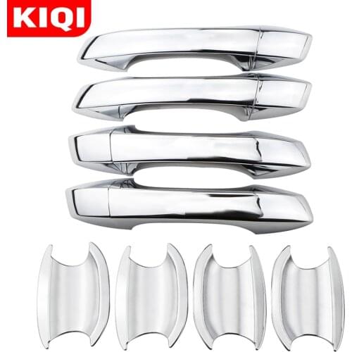 KIQI ABS Car Door Handle Protection Cover for Volkswagen VW Golf 7 MK7 7.5 MK7.5 2012 - 2019 Outerior Door Bowl Trim Sticker