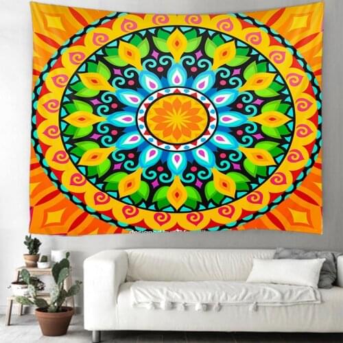 Character Tapestry Wall Hanging Home Deco Mandala Bohemia Hippie Print Free Shipping Large Plus Size
