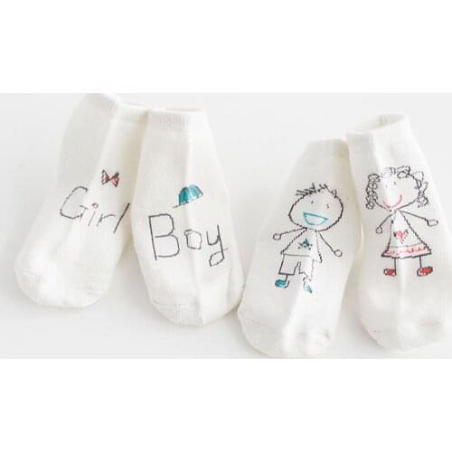 Baby Socks Newborn Cotton Baby Boys Sock Girls Cute Toddler Anti-slip Socks for babies Winter Wear