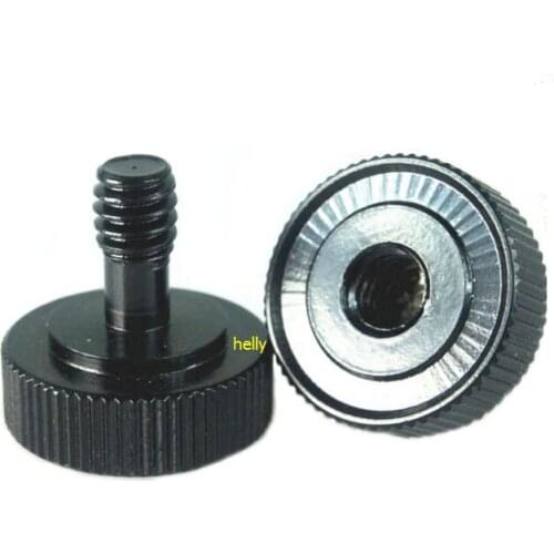 1/4 Male to 1/4 Female Screw Adapter, For Double L-Type Flash Light Bracket Photograph Studio Camera Accessories