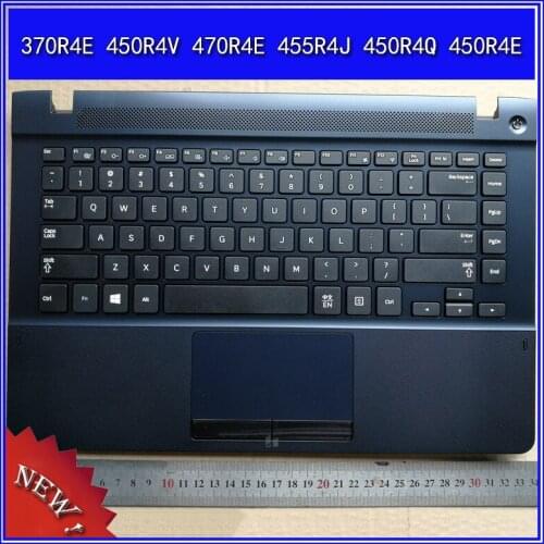 Laptop Palmrest Upper Cover for SAMSUNG 370R4E 450R4V 470R4E 455R4J 450R4Q 450R4E C Shell with Keyboard
