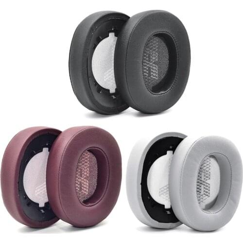 Sales 1Pair Replacement Leather Earpads Soft Memory Foam Ear Pads Cushion Cover for JBL Live 500BT Wireless Over-Ear Headphones