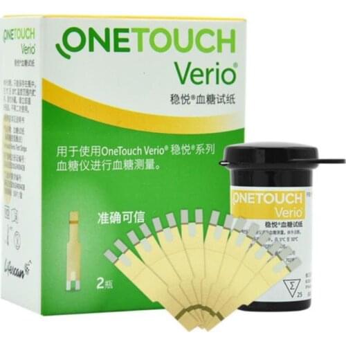 ONETOUCH Verio Test Strips 100pcs Flex Blood Glucometer