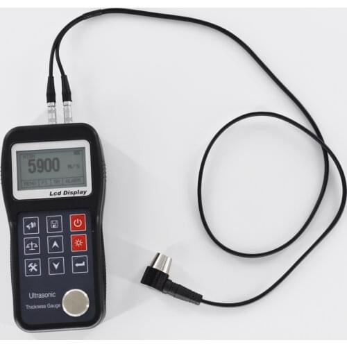 Ultrasonic Thickness Meter 0.75mm-300.0mm (0.03inch~11.8inch) NDT310 Thickness Gauge Tester