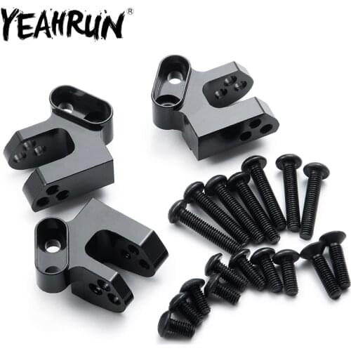 YEAHRUN 3PCS/Set Fixed Code Pull Bar Installation Pull Code for 1/10 Axial SCX10-III AXI03007 RC Crawler Car NEW Upgrade Parts