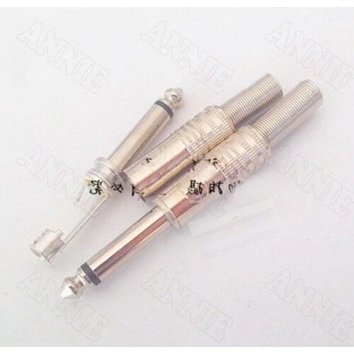 100pcs/lot 6.5 Microphone Socket 6.35 Microphone Plug Microphone Connectors