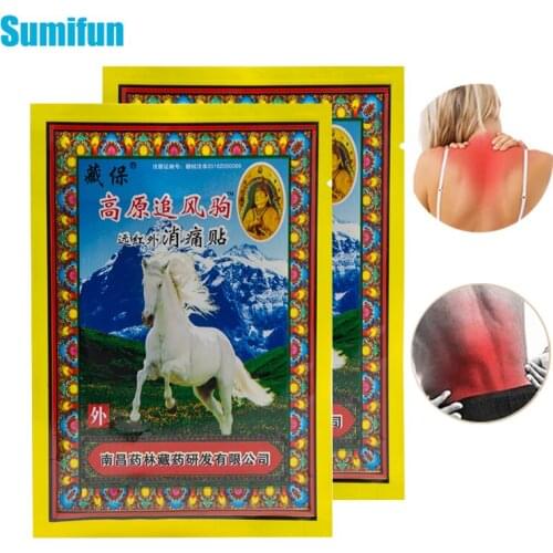 16pcs=2bags Pain Relief Patch Chinese Medical Plasters Shoulder Muscle Back Neck knee Rheumatoid Arthritis Pain Stickers D1405