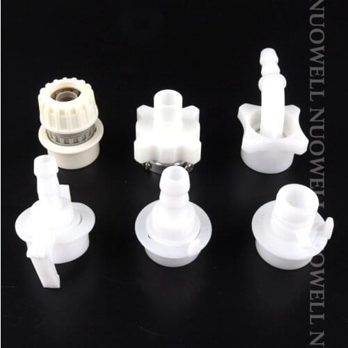 2pcs Plastic Stainless Steel Washing Machine Connector Garden Quick Connector Faucet Hose Connector Repair Water Tap Adapter