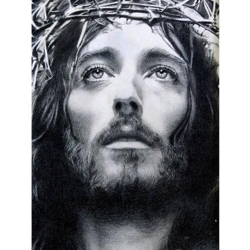 Diamond Art DIY Embroidery 5d Diamond Painting Full Drill Craft Painting Diamond Jesus Religion Wall Arts Decor