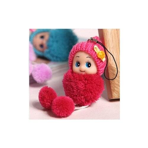 Free shipping Wedding gift cell phone accessories fashion small plush toy