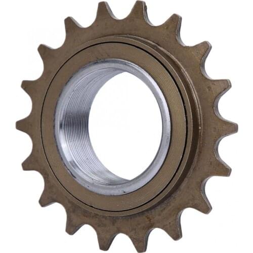 18T Bike Freewheel Chain Sprocket Metal Bike Cassette Freewheel Single Speed Bicycle Free Wheel Bicycle Accessory
