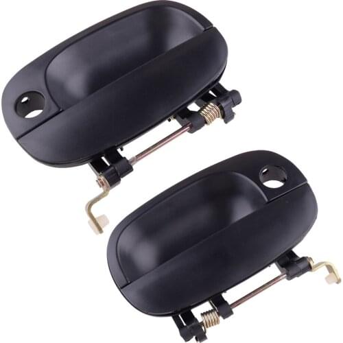 CITALL 2pcs Left and Right Outside Middle Slide Door Handle Fit For Hyundai H1 Starex 1998-2000 2001 2002 2003 2004 2005 2006