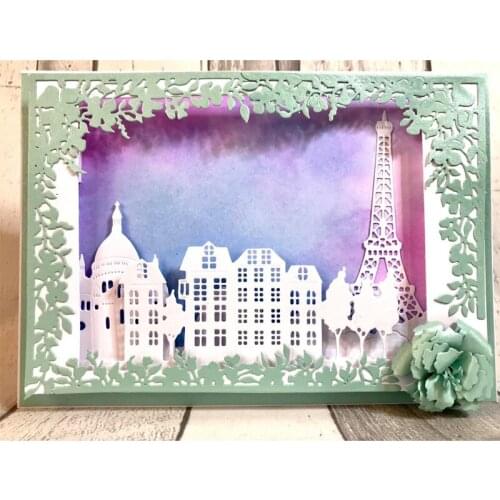 Plants Grass Edge Frame Metal Cutting Dies for DIY Craft Making Card Album Decorative Embossing Stencils