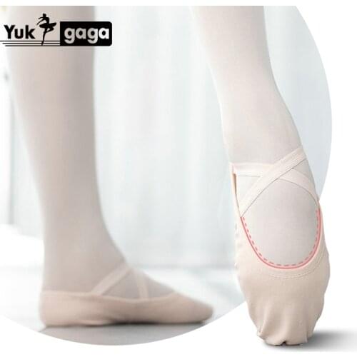 Kids Dance Slippers Adult Professional Canvas Soft Sole Ballet Shoes Girls Women Children Ballet Slippers