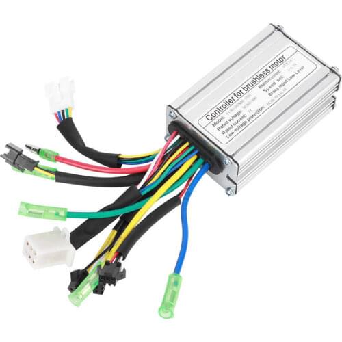 Electric Bicycle KT Controller 36V 48V 9 Tube Squarewave 15A 17A 22A Controller for E-bike 250W/350W/500W Motor Conversion Kit