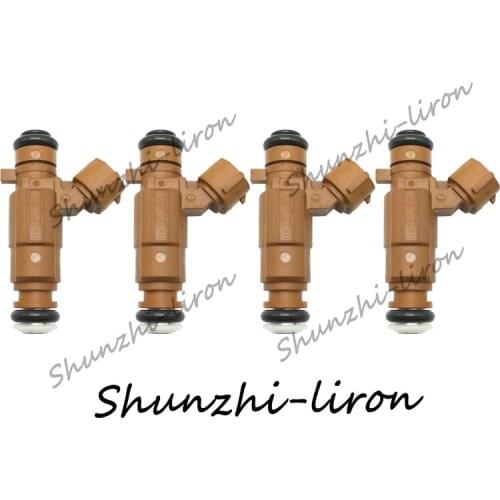 4pcs Fuel Injector Nozzle For Hyundai SEPHIA SPECTRA 98-04 0K2A5-13250 Nozzle Injection 0K2A513250 Petrol FJ4