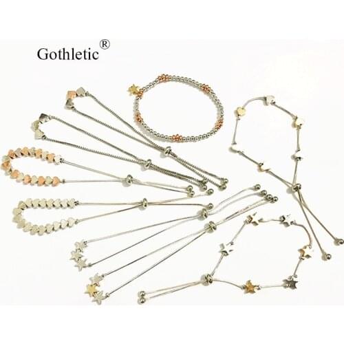 Gothletic Bracelets With Charms