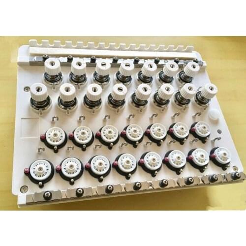 Tajima cable clamp assembly 15-pin alarm headerLine box High-speed cable routing panel Computer embroidery machine accessories
