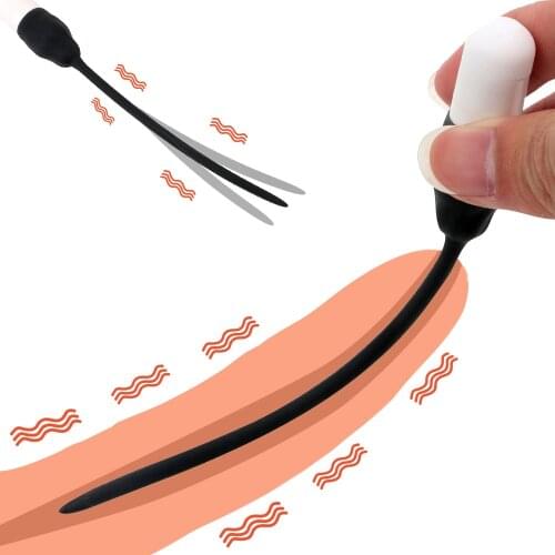 Catheter Urethral Dilators Sex Toys for Men Adult Products Penis Plug Insertion Urethral Plug Vibrator