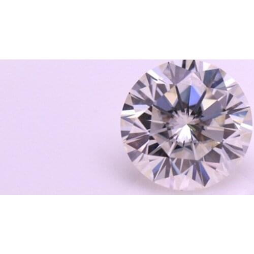 3-6 carat Round Brilliant Cut Moissanite Wholesale 9-12mm DEF color Loose Moissanite quality better white moissanite diamonds