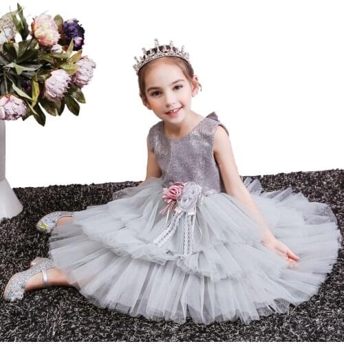 Lovely White Lace Keen Length Flower Girl Dresses for Weddings Holy First Communion Custom Made