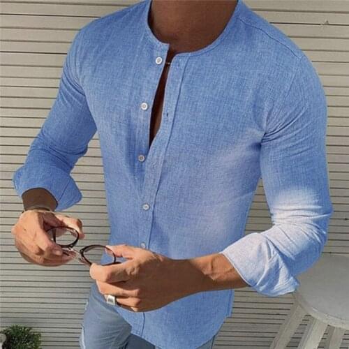 New Mens Shirt Casual Blouse Loose Tops Short Sleeve Tee Shirt Spring Autumn Summer Casual Handsome Men Shirt