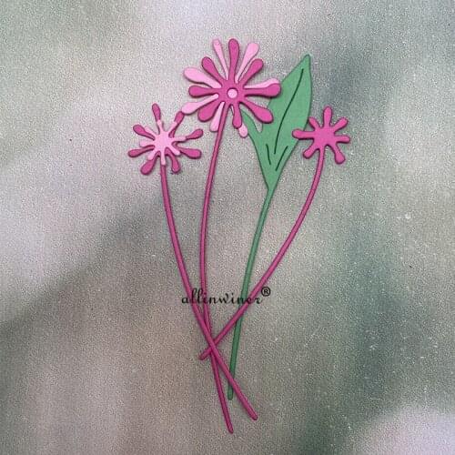 New Flower leaf decoration Metal Cutting Dies for DIY Scrapbooking Album Paper Cards Decorative Crafts Embossing Die Cuts