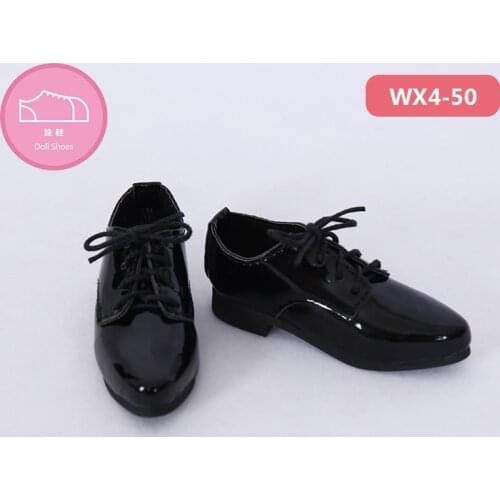 Shoes For Fid Doll BJD 1 pair 8.2cm PU Leather Fashion Toy Dexter Rex Tedros Felix Lawrence Shoes 1/4 Doll Accessories luodol