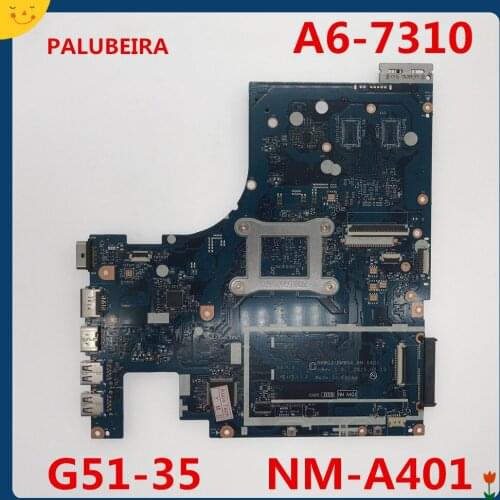 Original G51-35 A6-7310 BMWQ3/BMWQ4 NM-A401 motherboard For Lenovo G51-35 laptop DDR3 100% fully Tested