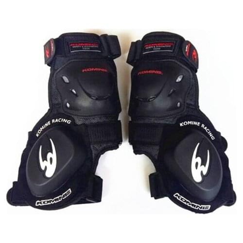 Free shipping Latest KOMINE motorcycle shockproof Gear road racer knee bend Professional slider 12