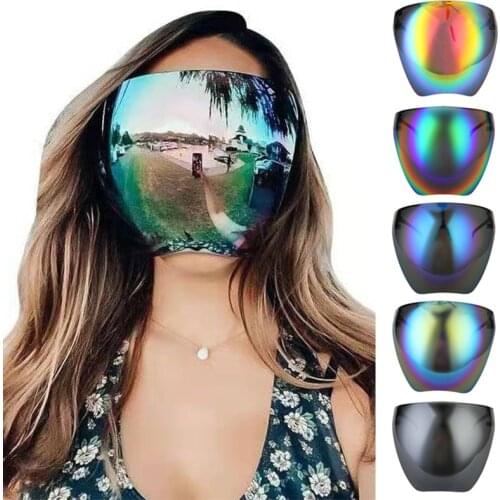 Sunglasses Women Men Protective Faceshield Glasses Goggles Full Face Covered Spherical Lens Anti-Spray Safety Sunglasses Men