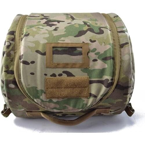 Delustering TwinFalcons Tactical Padded Helmet Hut Carrier Storage MilSim Ranger Green Military Airsoft CQB CQC Wargame TW-HC002