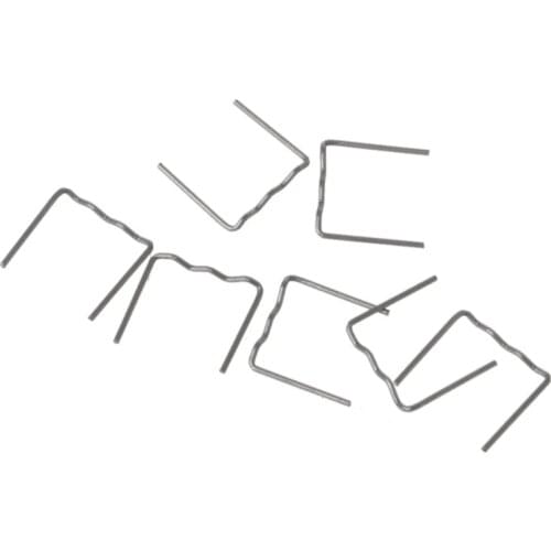 100Pcs Pre-cut Hot Flat Staples Wave Shape Plastic Stapler Repair Welder Tool