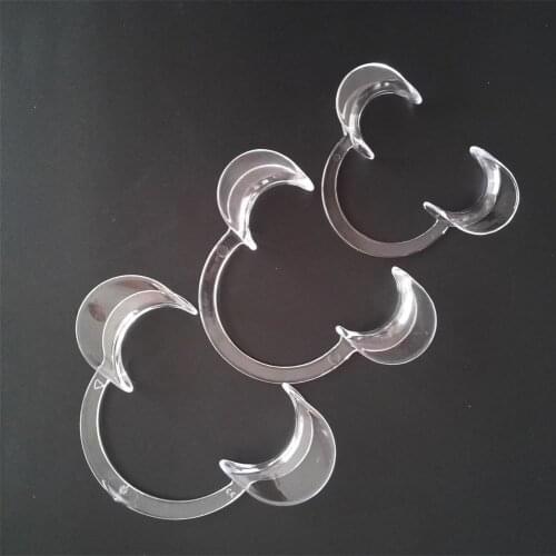 15 Pieces (L/M/S) Dental Cheek Expander Mouth Opener Lip Retractor C-shape