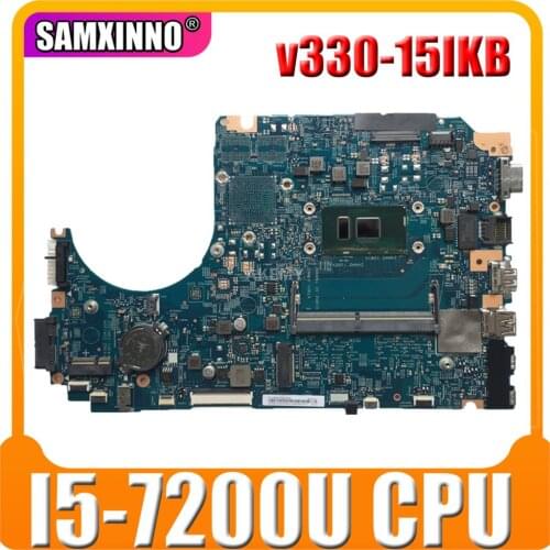 Akmey LV315KB MB 17807-3 448.0DC04.0031 Motherboard For Lenovo V330-15IKB Laptop Motherboard I5-7200U with video card 100% test