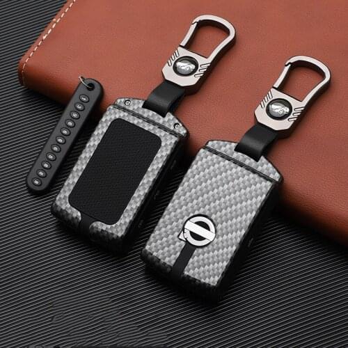 Car Key Cover for Volvo 2020 XC60 S90 V90 XC40 XC90 Car Remote Control Key Case Buckle Protective Cover Decoration