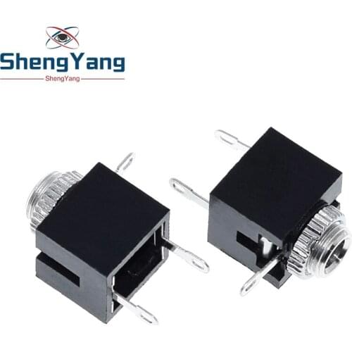 10Pcs Good Quality 3.5mm Female Audio Connector 3 Pin DIP Headphone Jack Socket Mono Channel PJ-301M PJ301M