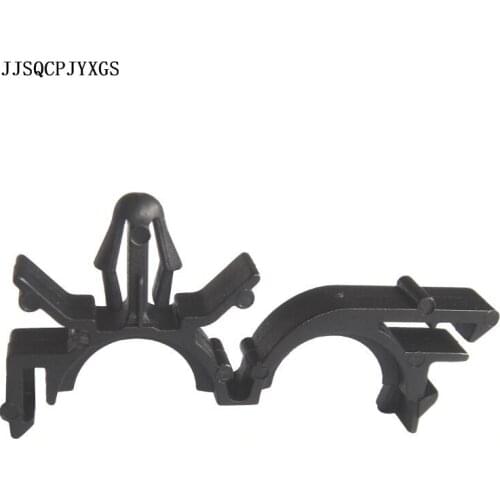 JJSJQCPJYXGS Nylon fastener clip black routing clips for wire loom for Americian car 8911472