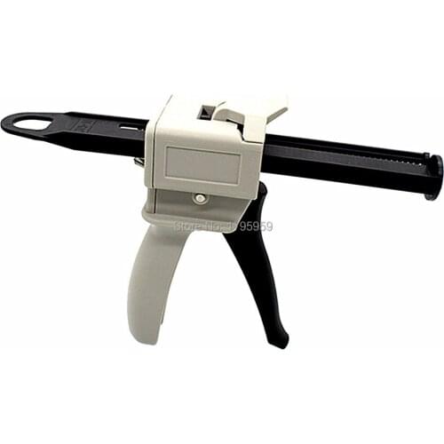 Glue Gun 50ml 75ml AB Epoxy Applicator Glue Adhensive Gun Mixed 1:1 2:1 10:1 Manual Dispenser Glue Gun Tool Hand Caulking Gun