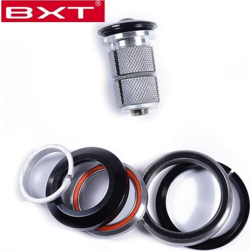 Bike Parts Tapered Bicycle Headset 1-1/8"-1-1/2" For Tapered MTB Bike Road Bicycle Headset Tapered Tube Fork 42mm 52mm