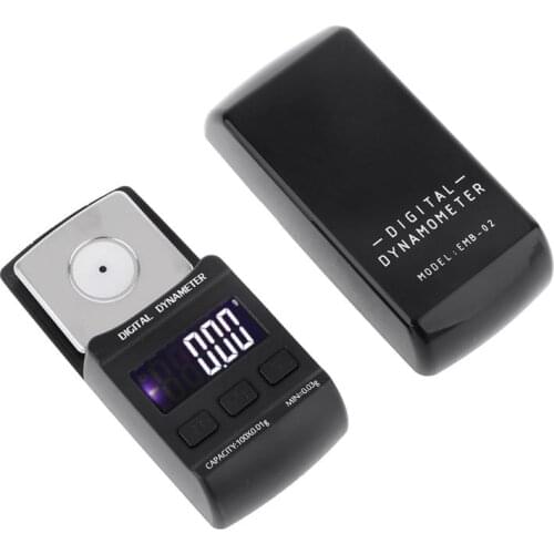Audio Turntable LP Stylus Tracking Force Gauge Scale 100g/0.01g Multifunction Digital Dynamometer Scales for LP/Jewelry/old