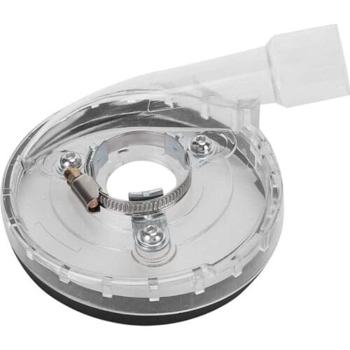 Dust Shroud Kit Transparent PC Angle Grinder Cover for Wet Polisher for Dustproof for 4in Flap Disc