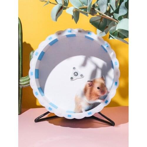 Hamster Running toy Non-Slip Silent training supplies for Guinea Pig Syrian Hamster Chinchillas small pet accessories