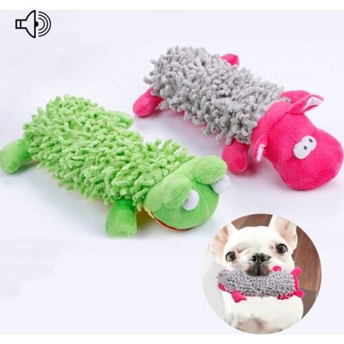 Funny Animal Shaped Squeak Pet Dog Toy Plush Playing Toys for Dogs Chew Squeaker Puppy Sound Toys Pets Supplies Dog Accessories