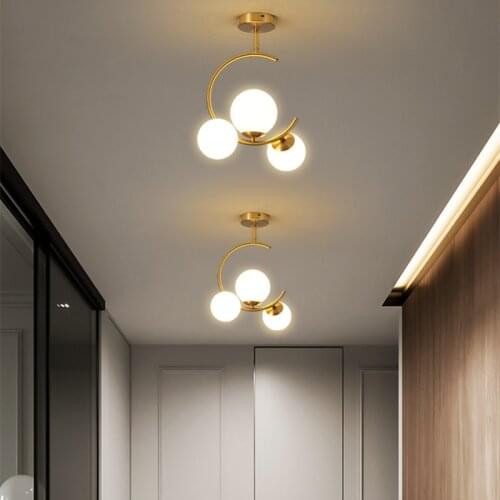 Nordic glass chandelier designer ring led chandelier gold for Living room dinning room Bedroom 220V 110V kitchen island lighting